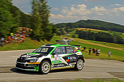 03-Drift Knobloch Rausch Podium Rallye Weiz 2022 CR Daniel Fessl
