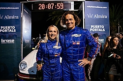 Iv.Christina Ettel, Kris Rosenberger Sieger der Rallye Mallorca 2019 (c)Joel Kernasenko