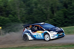 Max Zellhofer im Ford Fiesta R5, Daniel Fessl
