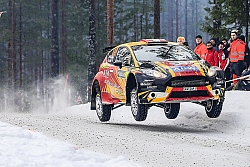 Max Zerllhofer Airline beim Rallye WM-Lauf in Schweden 