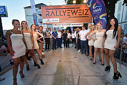 Optischer Aufputz zur Rallye Weiz