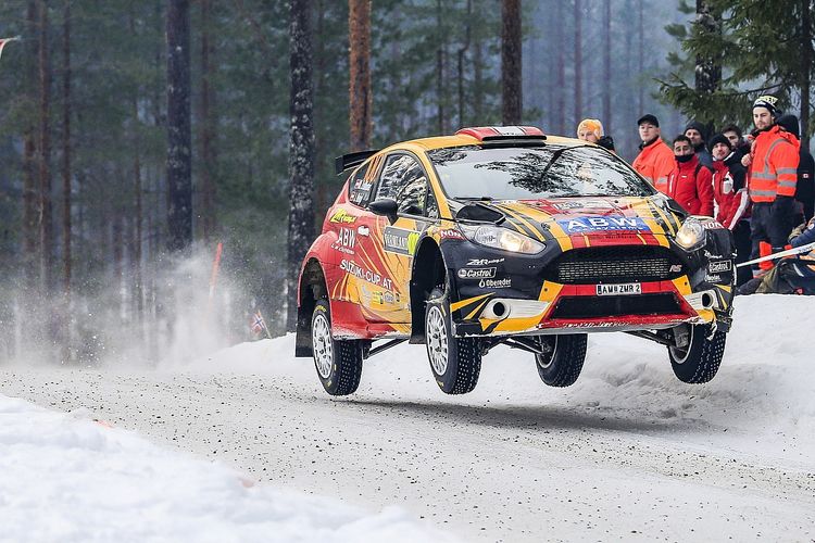 Max Zerllhofer Airline beim Rallye WM-Lauf in Schweden 